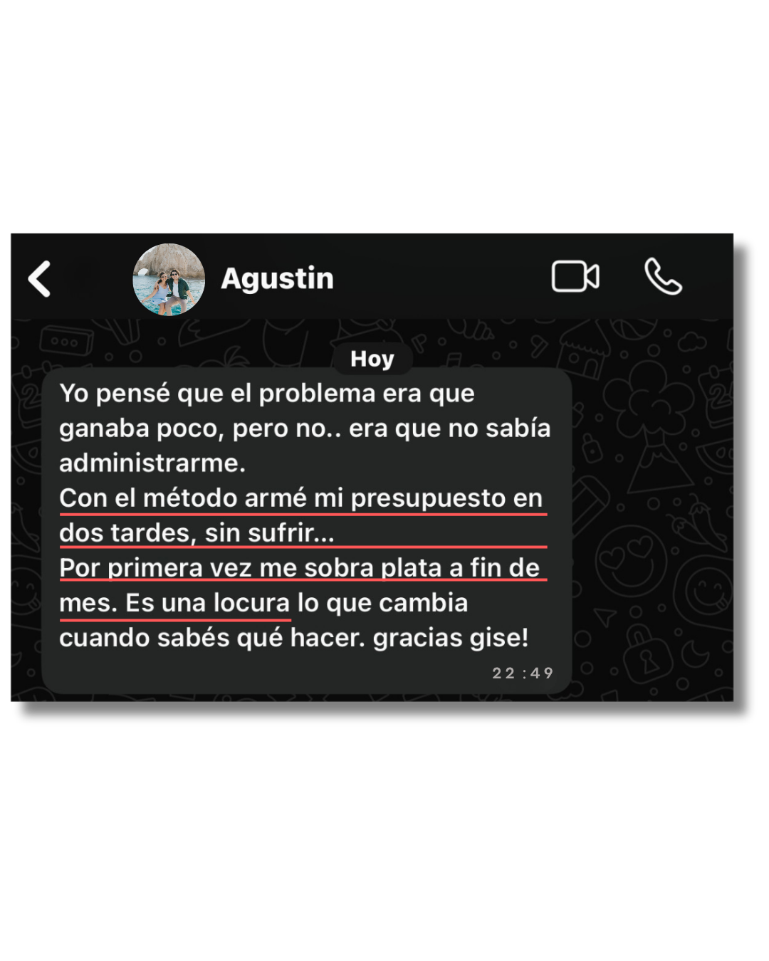 testimonio agustin