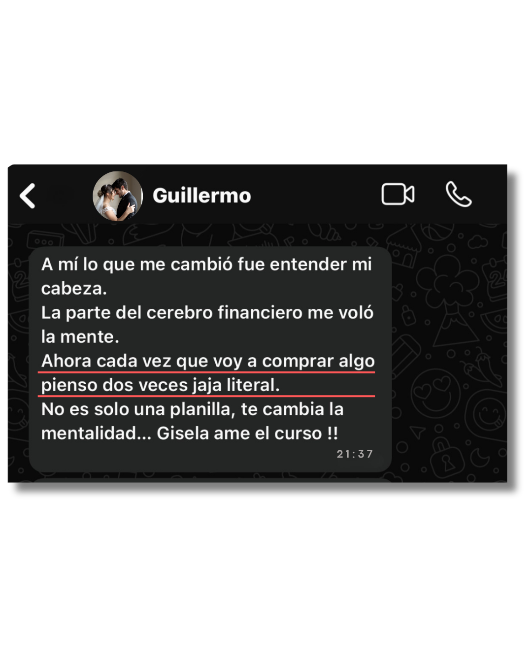 testimonio guillermo