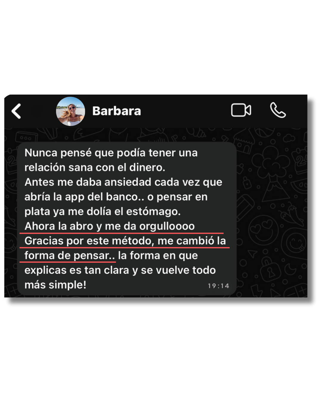 testimonio barbara